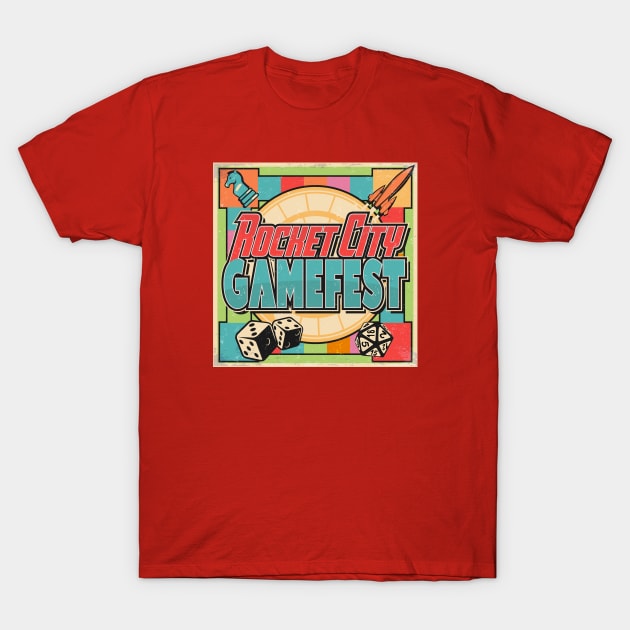 Rocket City Gamefest T-Shirt by Devil Peach Games